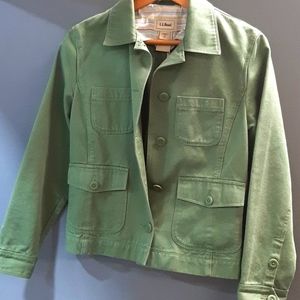 LL bean trucker lightweight cotton jacket lik…